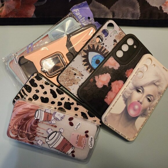 NEW! | Set of 7 Smartphone  Hard Cases for Samsung Galaxy S23 - NWOT - Picture 1 of 16